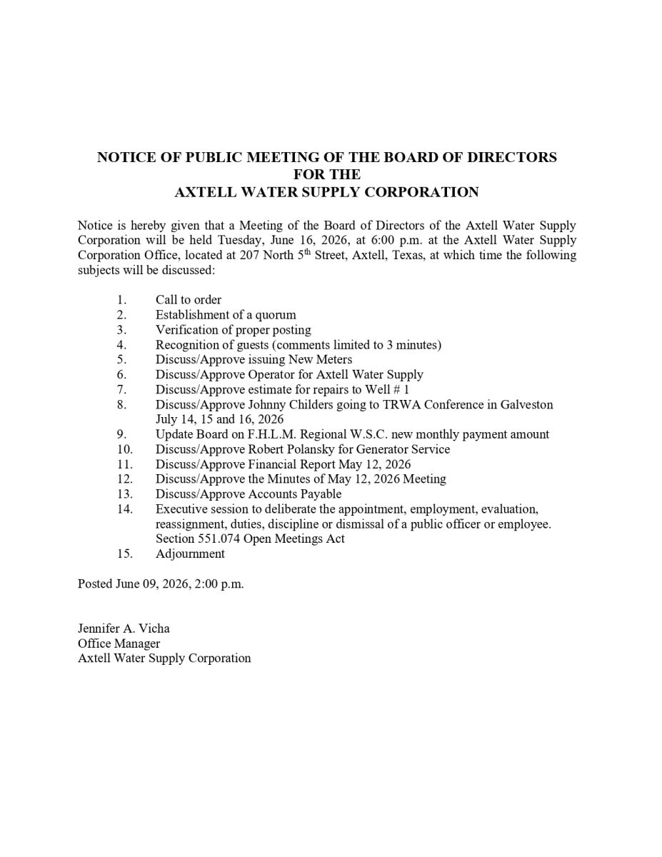 Agenda 061626